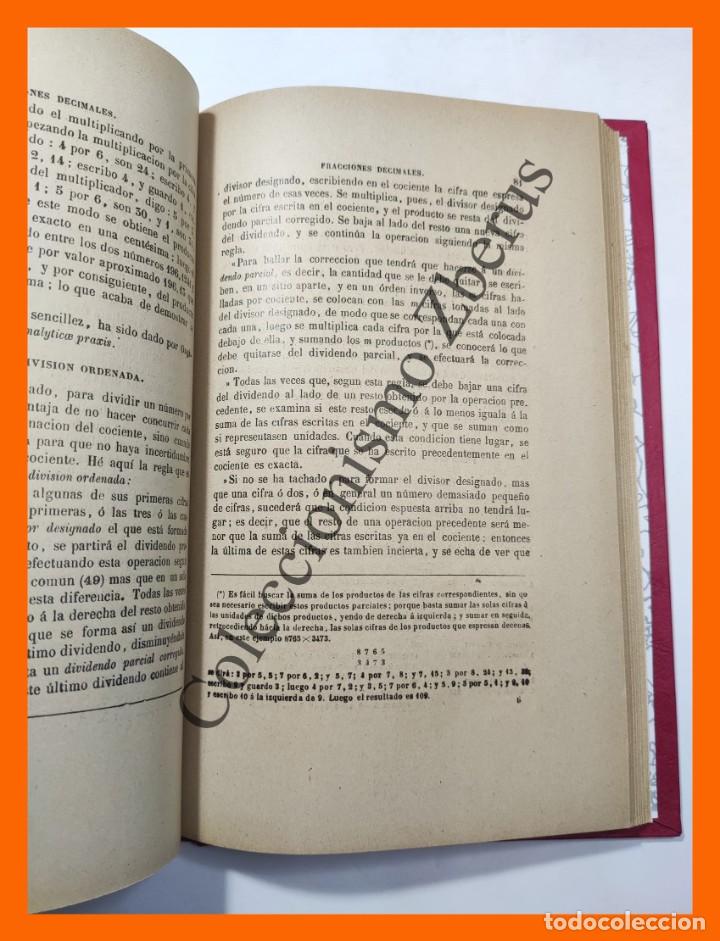 Libros antiguos: Lecciones de Aritmetica. Modificada conforme a los ultimos programas de Ense&ntilde;anza.. - P.L. Cirodde - Foto 4