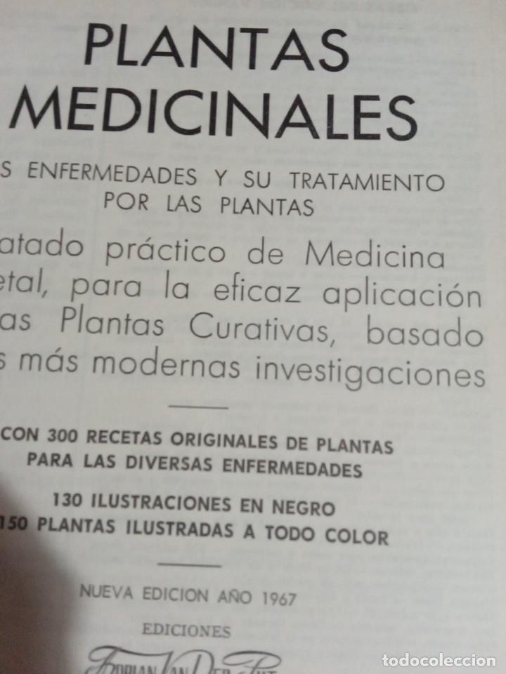 Libros antiguos: Plantas medicinales. Dr. Adrian Vander - Foto 2
