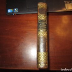 Libros antiguos: COMPENDIO DE ANALISIS QUIMICA CUALITATIVA REMIGIO FRESSENIUS 1846 BARCELONA. Lote 339180258
