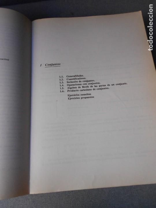 Libros antiguos: ALGEBRA LINEAL Y GEOMETRIA - Foto 4