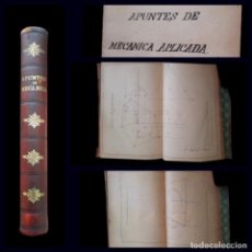 Libros antiguos: APUNTES DE MECÁNICA APLICADA