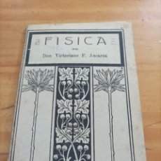 Libros antiguos: NOCIONES DE FÍSICA,VICTORIANO F. ASCARZA,EDIT.MAGISTERIO ESPAÑOL,32 PÁGINAS.. Lote 340916253