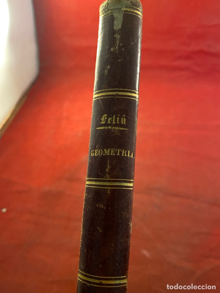 Libros antiguos: MATEM&Aacute;TICAS GEOMETR&Iacute;A 1881 - Foto 3