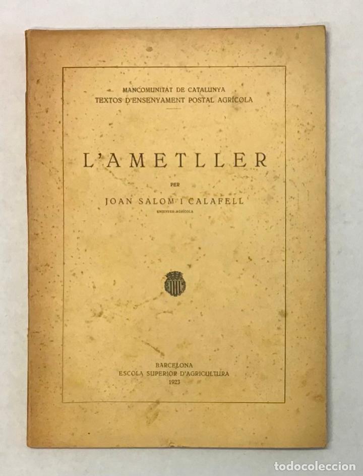 Libros antiguos: LAMETLLER. - SALOM I CALAFELL, Joan. - Foto 1