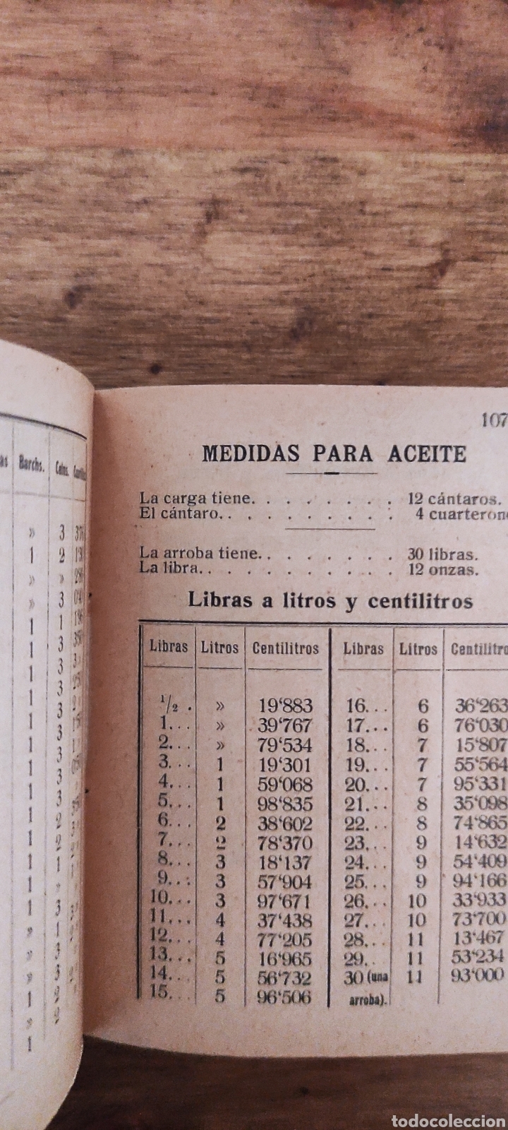 Libros antiguos: Tablas De Reducci&oacute;n - Foto 3
