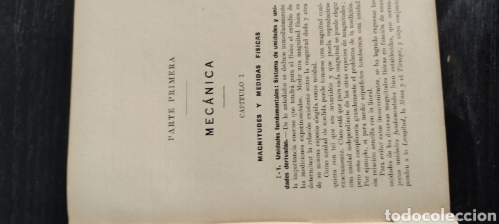 Libros antiguos: F&iacute;sica General Aplicada, 1934 Sopena - Foto 2