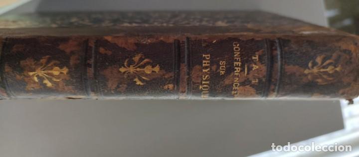 Libros antiguos: P. G. Tait - Conf&eacute;rences sur quelques-uns des progr&egrave;s r&eacute;cents de la physique - Foto 2