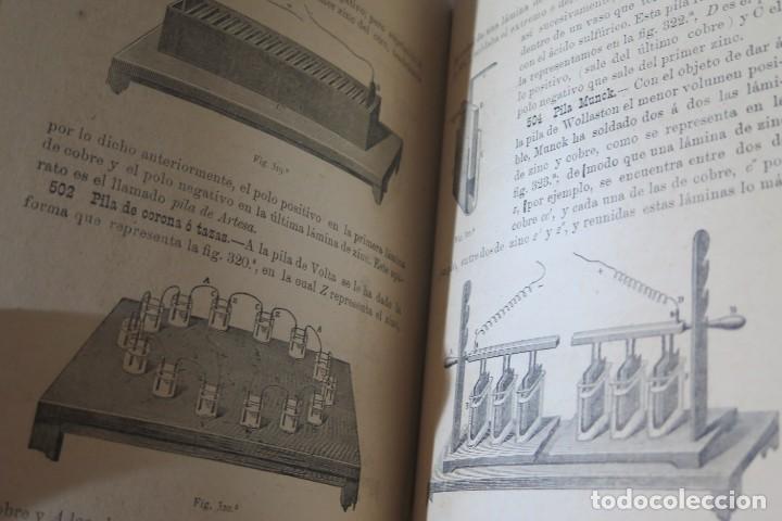 Libros antiguos: 1886.- Curso elemental de F&iacute;sica. SOLER Y S&Aacute;NCHEZ - Foto 2