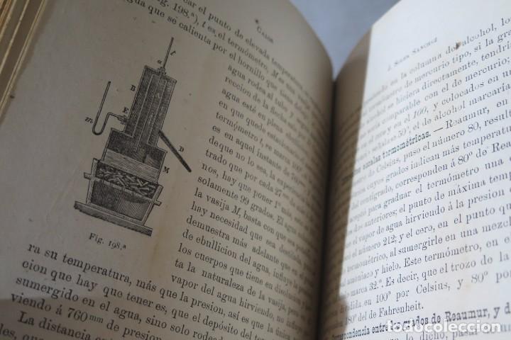 Libros antiguos: 1886.- Curso elemental de F&iacute;sica. SOLER Y S&Aacute;NCHEZ - Foto 4