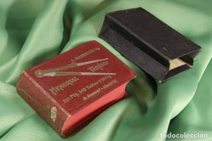 Libros antiguos: Libro miniatura memorial t&eacute;cnico. Miniature technical memorial book. - Foto 1