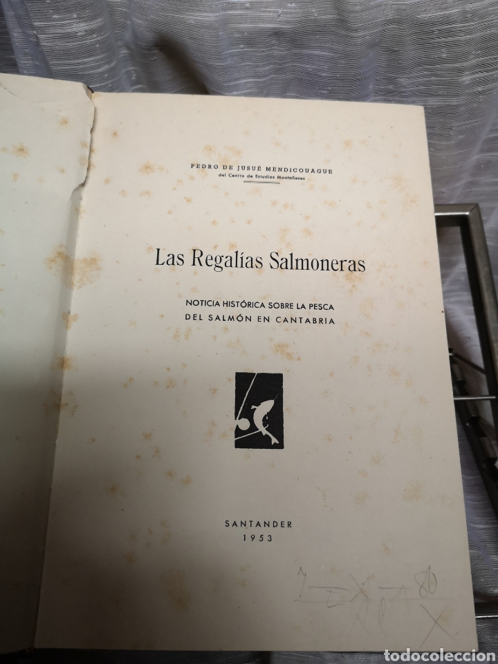 Libros antiguos: Libro Las Regadias Salmoneras - Foto 2