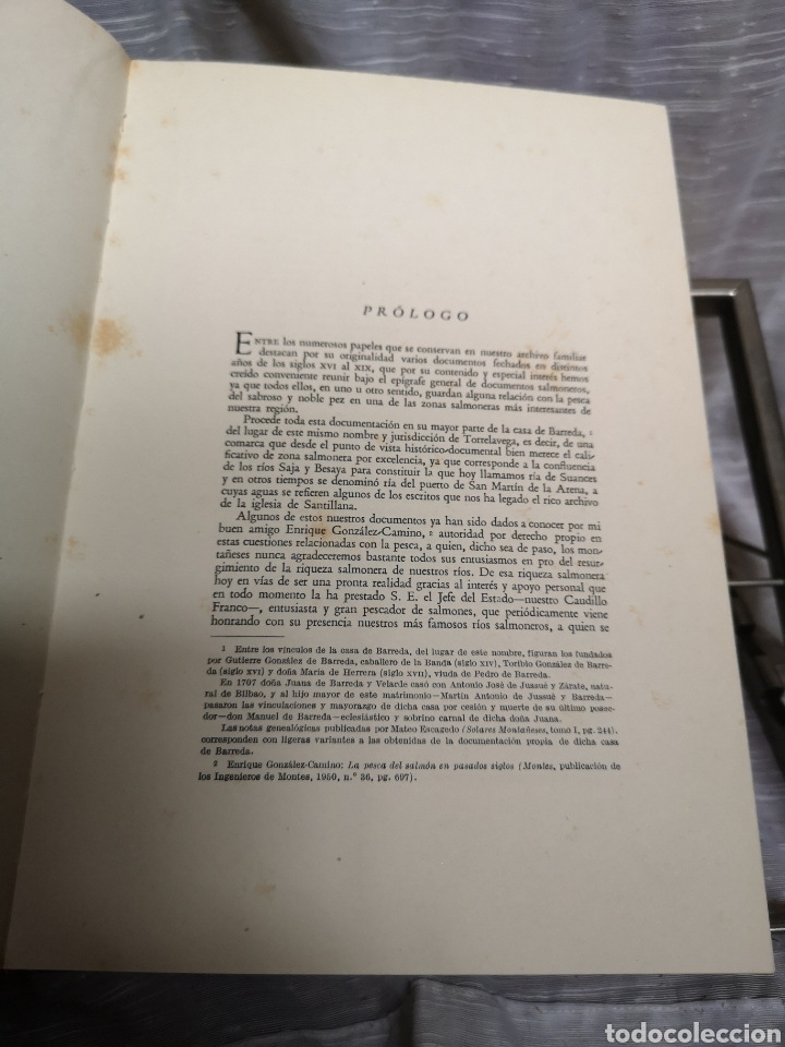 Libros antiguos: Libro Las Regadias Salmoneras - Foto 4