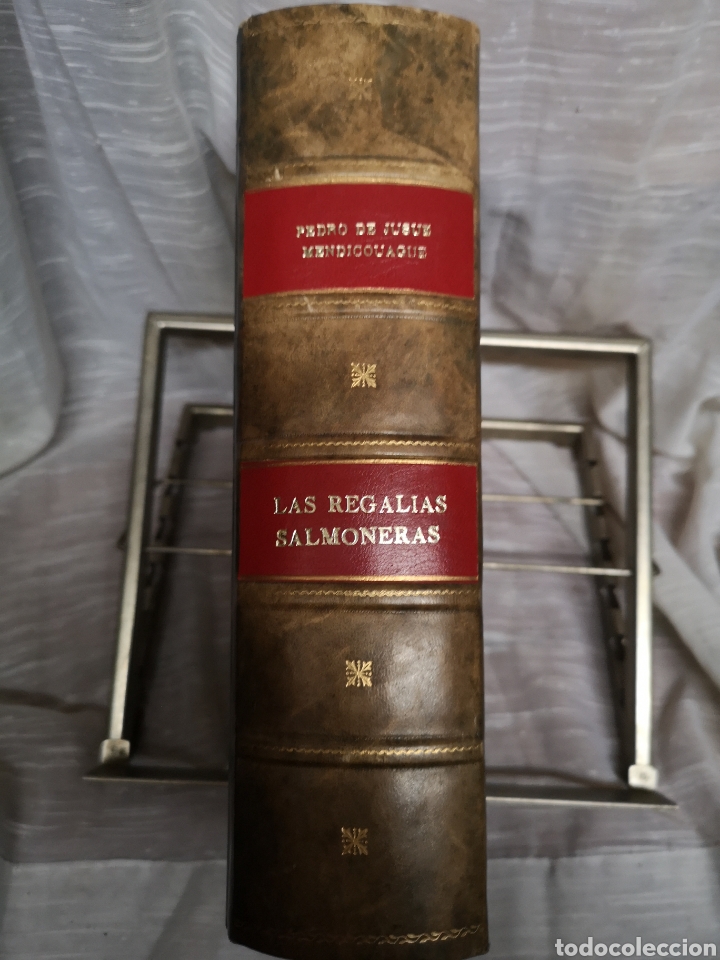 Libros antiguos: Libro Las Regadias Salmoneras - Foto 1