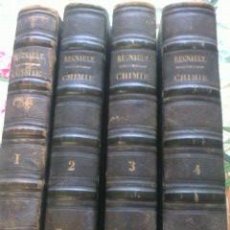 Livros antigos: COURS ÉLÉMENTAIRE DE CHIMIE, POR M. V. REGNAULT (1859). Lote 346349148