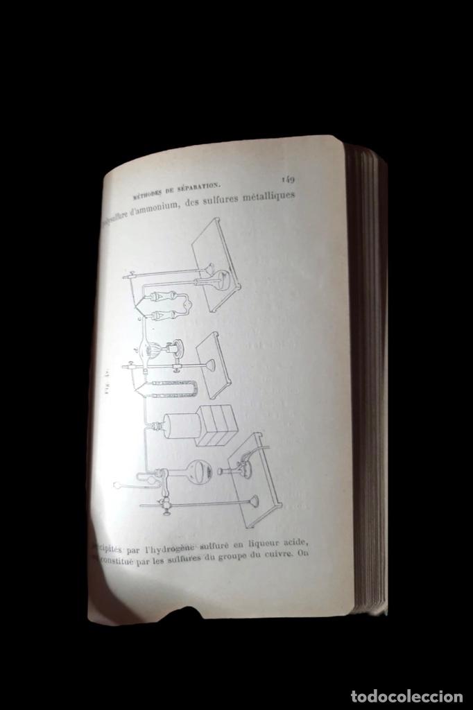 Libros antiguos: Pr&eacute;cis dAnalyse Chimique II Ananyse quantitative - Paris 1907. - Foto 4