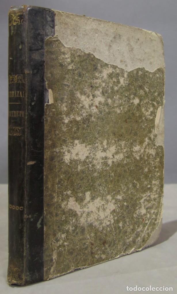 Libros antiguos: 1858.- Tratado de aritm&eacute;tica. CORT&Aacute;ZAR - Foto 1