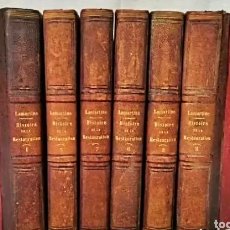 Libros antiguos: A. DE LAMARTINE - HISTOIRE DE LA RESTAURATION - 1851. HISTORIA -. Lote 346721488