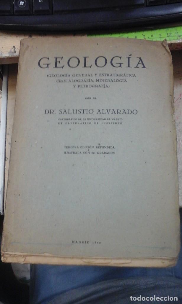 Libros antiguos: GEOLOG&Iacute;A (Madrid, 1940) - Foto 1