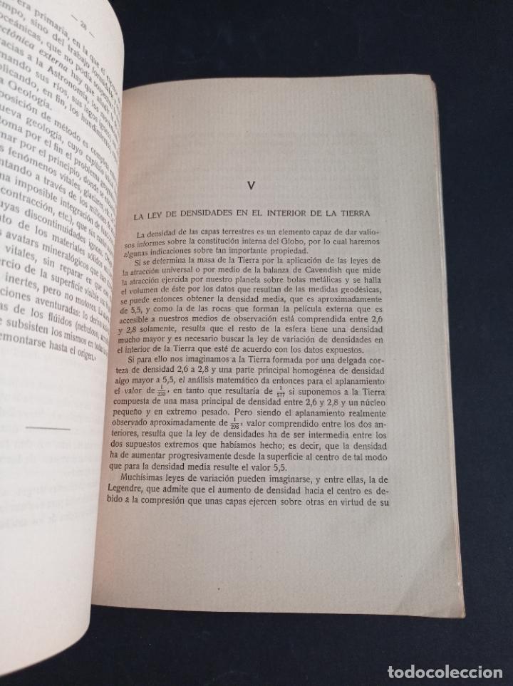 Libros antiguos: 1919 - VICENTE INGLADA. El interior de la tierra - Foto 3