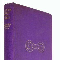 Libros antiguos: 1930CA MATTER MYTH AND SPIRIT - CHAPLIN