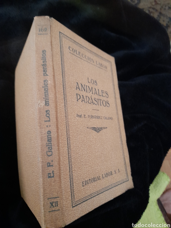 Libros antiguos: Los Animales Par&aacute;sitos, libro de 1928 - Foto 2