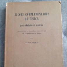 Libros antiguos: LOTE DE 8 LIBROS DE FÍSICA POR ÁLVARO R. MACHADO. EDICIONES DE 1926 A 1943. Lote 349591274