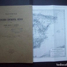 Libros antiguos: TECTONICA DEL TERCIARIO CONTINENTAL IBERICO. JOSE ROYO Y GOMEZ. 1926. Lote 350429239