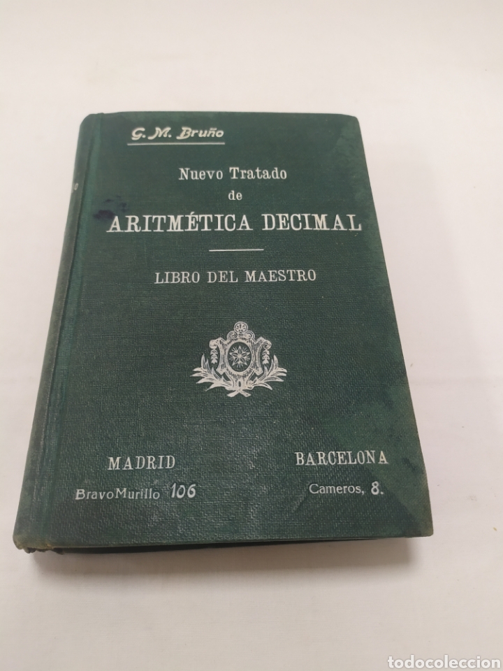 Libros antiguos: Aritm&eacute;tica D&eacute;cimo, Editorial Bru&ntilde;o, 1929 - Foto 1