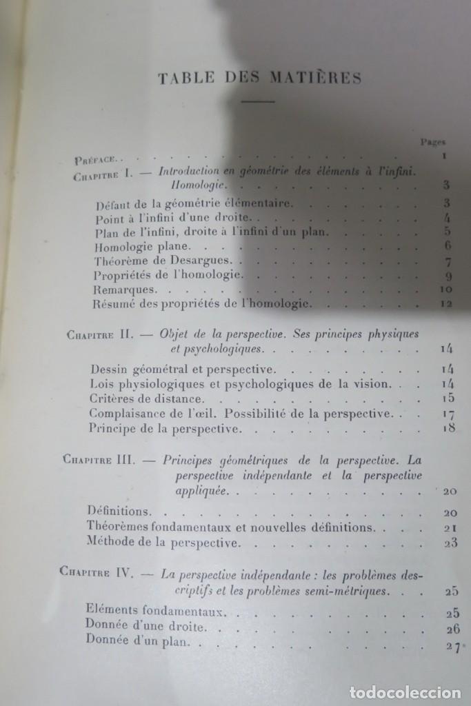 Libros antiguos: 1924.- PETIT TRAITE DE PERSPECTIVE. BRICARD - Foto 3