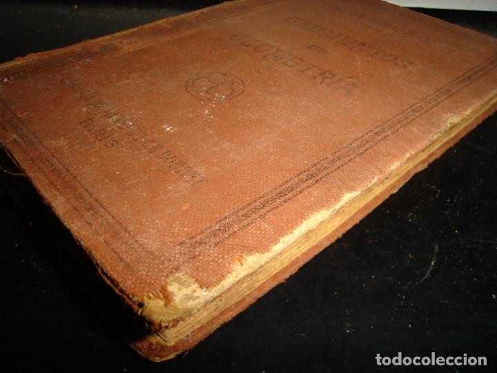 Libros antiguos: 171- ELEMENTOS DE GEOMETR&Iacute;A - G. M. BRU&Ntilde;O - 1936 - Foto 3