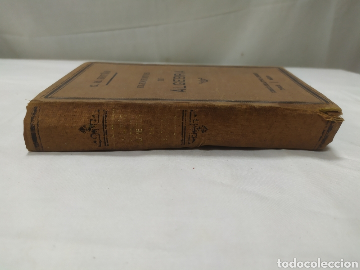 Libros antiguos: Elementos de &aacute;lgebra, G.M. Bru&ntilde;o, Librer&iacute;a de la Vda de C. Bouret, 1920 - Foto 2