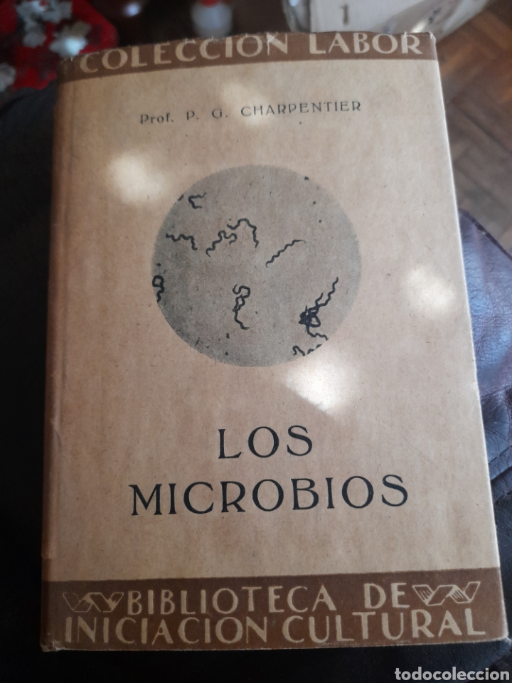 Libros antiguos: Los Microbios, Colecci&oacute;n Labor - Foto 1