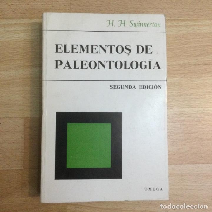 Libros antiguos: Elementos de Paleontologia. Omega. NUEVO - Foto 1