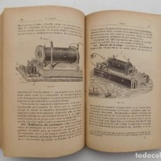Libros antiguos: LIBRERIA GHOTICA. EDUARDO LOZANO. ELEMENTOS DE FÍSICA. 1890. ILUSTRADO CON NUMEROSOS GRABADOS.. Lote 358617285