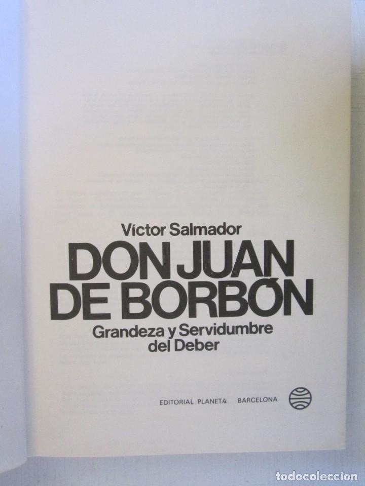 Libros antiguos: (292) LIBRO DON JUAN DE BORBON PLANETA - Foto 1