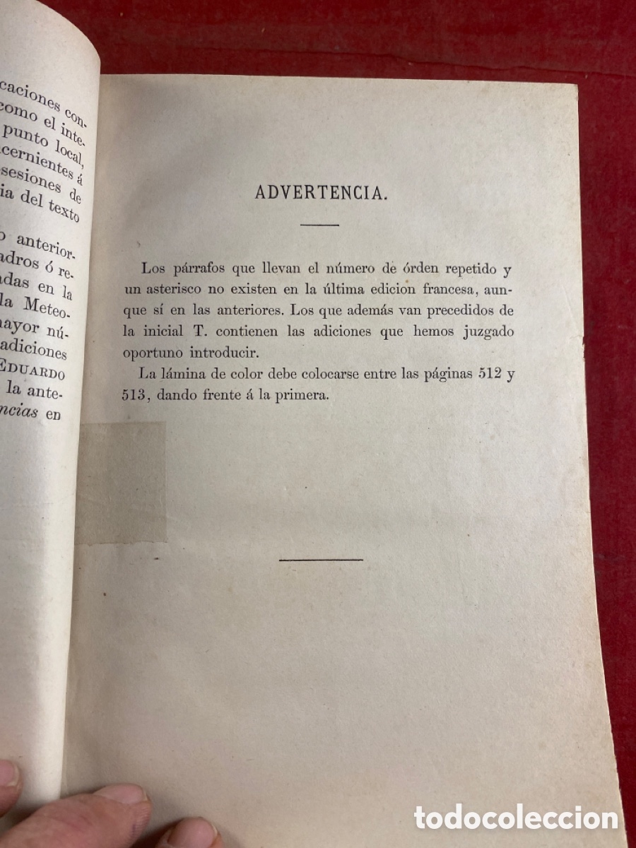 Libros antiguos: TRATADO DE F&Iacute;SICA. GANOT - Foto 2