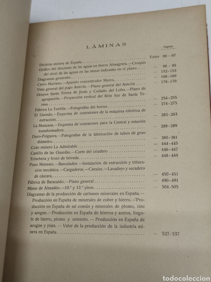 Libros antiguos: Estad&iacute;stica minera de Espa&ntilde;a 1910 - Foto 8