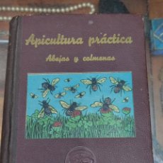 Libros antiguos: APICULTURA PRÁCTICA ABEJAS Y COLMENAS SANTOS ARÁN. Lote 365613756
