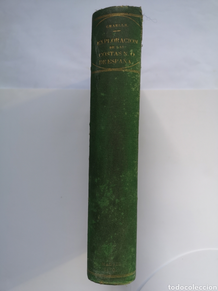 Libros antiguos: Exploraci&oacute;n Cient&iacute;fica de las Costas del Departamento Mar&iacute;timo del Ferrol 1870 - Foto 22