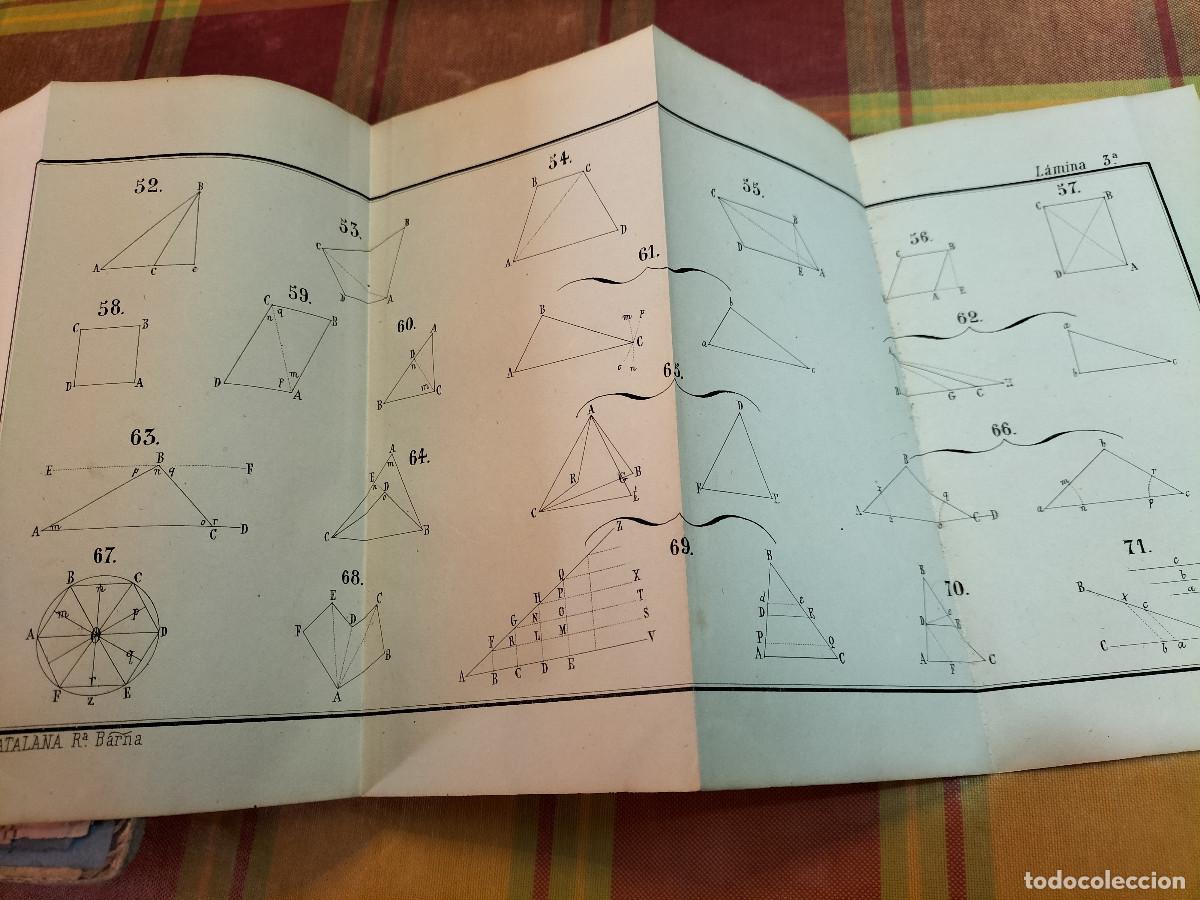 Libros antiguos: Tom&aacute;s BRET: Compendio de matem&aacute;ticas elementales. Vich, 1866. - Foto 4