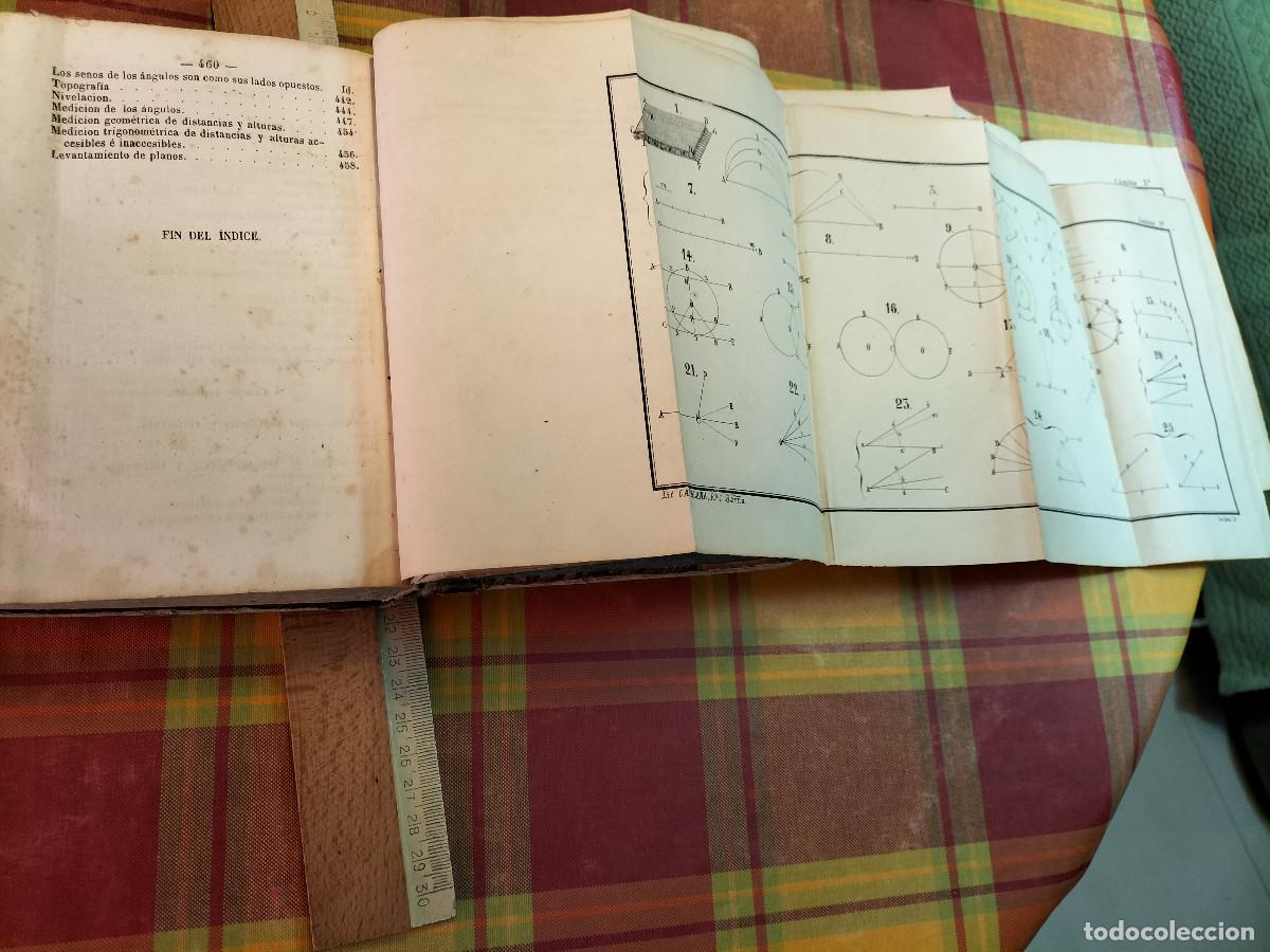 Libros antiguos: Tom&aacute;s BRET: Compendio de matem&aacute;ticas elementales. Vich, 1866. - Foto 6