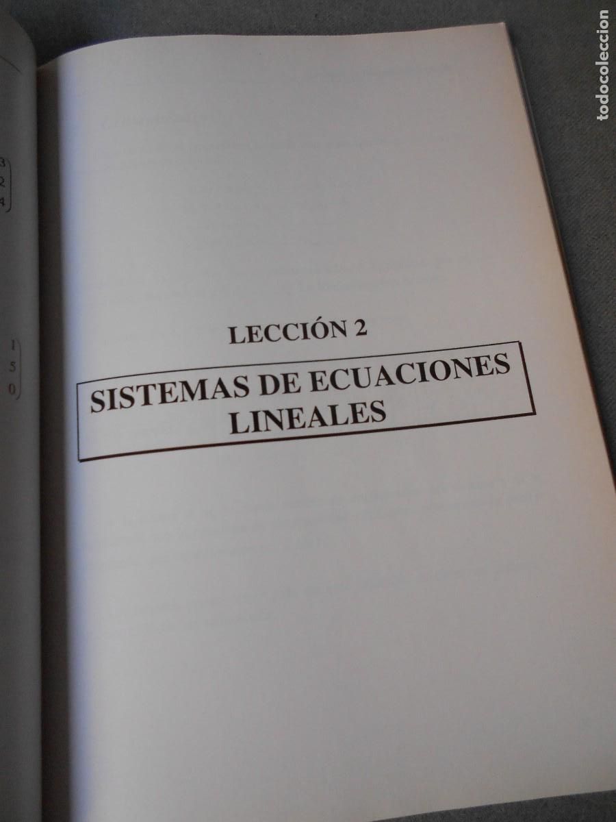 Libros antiguos: ALGEBRA Y APLICACIONES - Foto 4