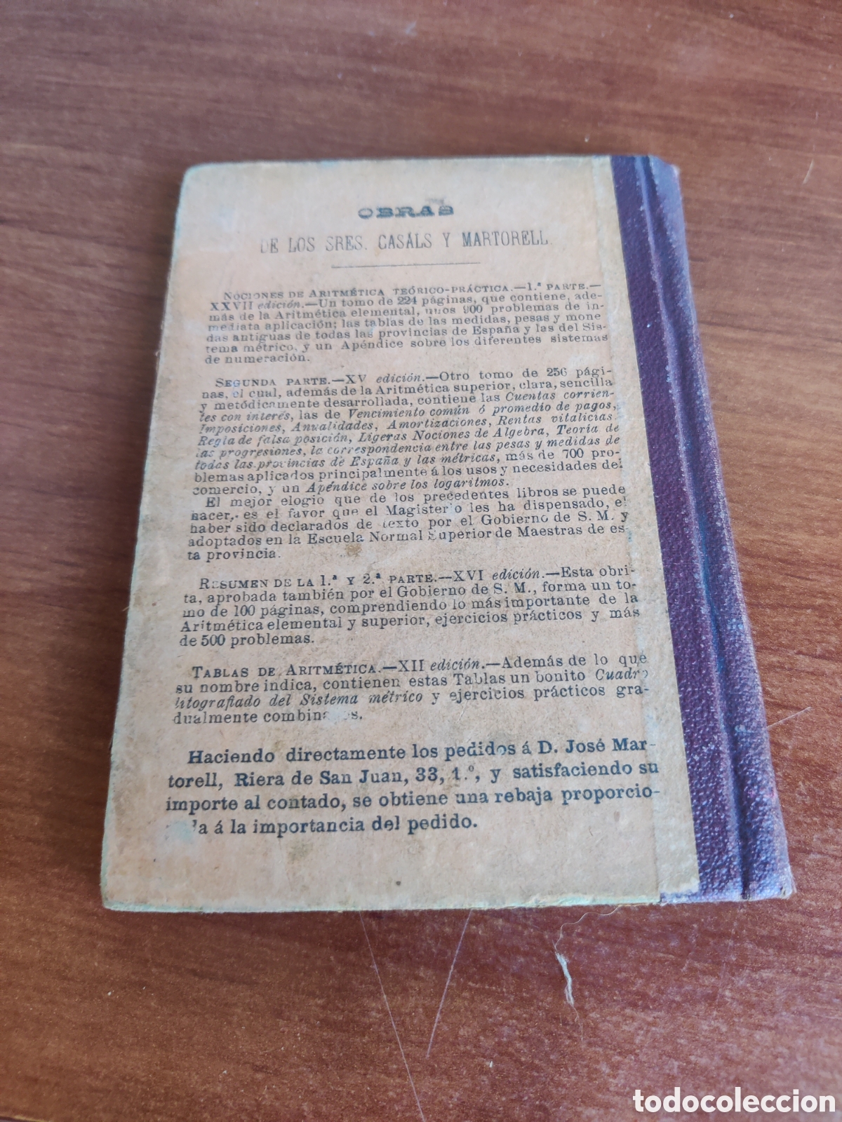 Libros antiguos: ESTAMOS LIQUIDANDO. NOCIONES DE ARITMETICA 1908 - Foto 5