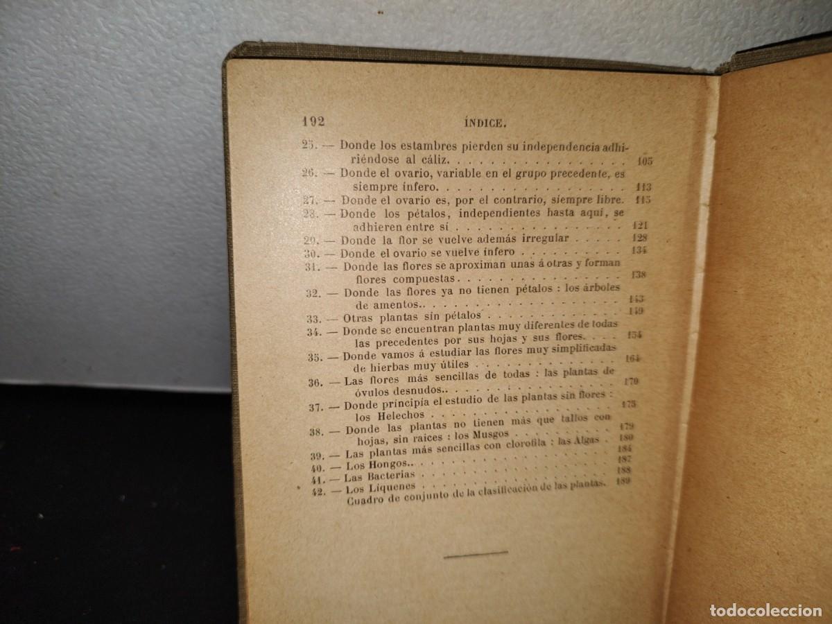 Libros antiguos: 43- INICIACI&Oacute;N BOT&Aacute;NICA - E. BRUCKER - 1912 - Foto 6