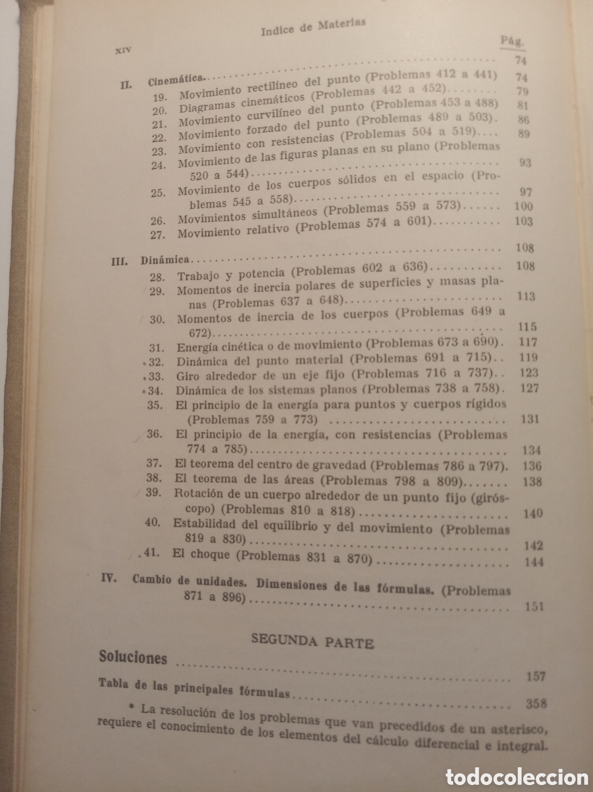 Libros antiguos: Problemas de mecanica general y aplicada - Foto 3