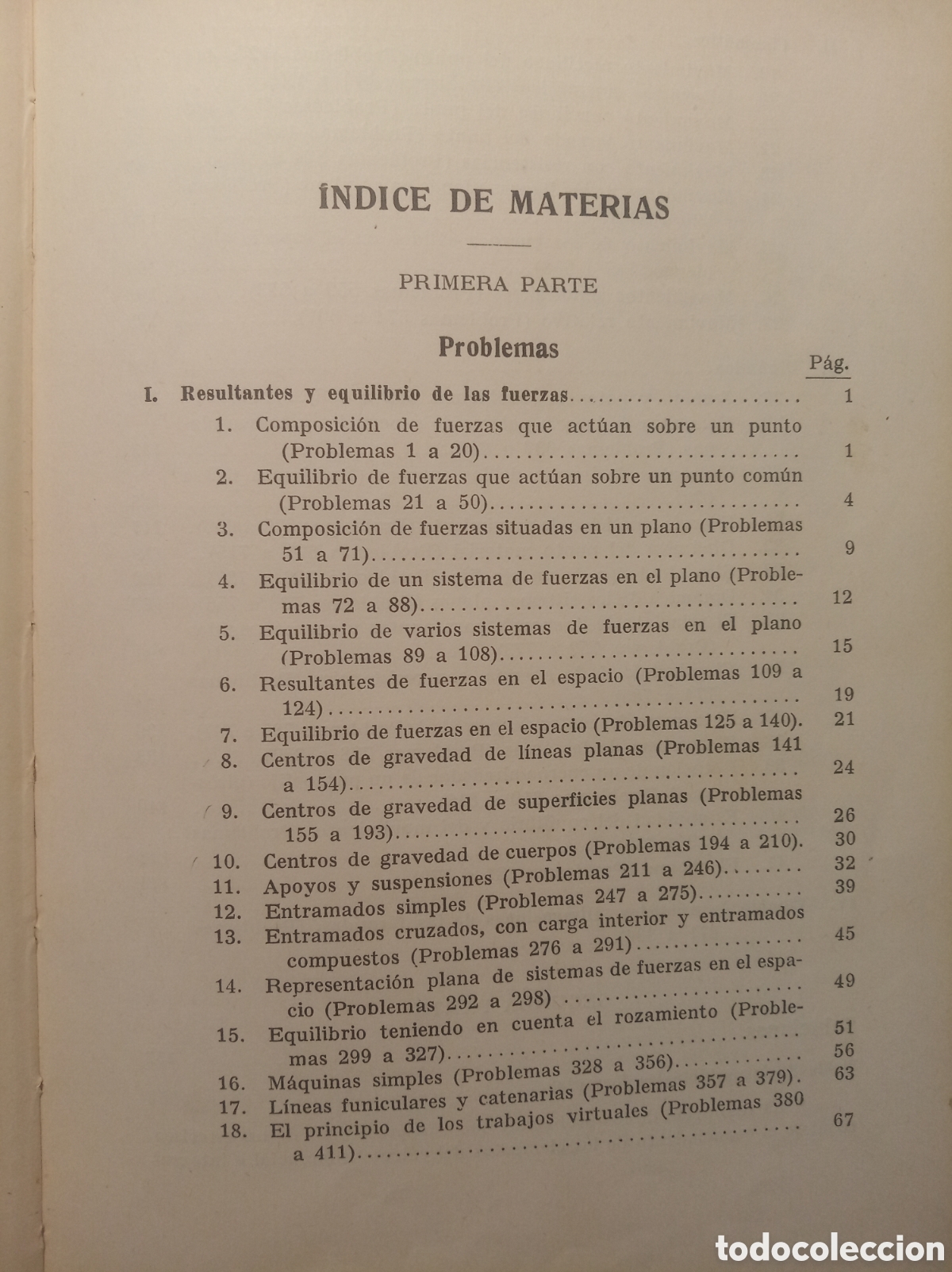 Libros antiguos: Problemas de mecanica general y aplicada - Foto 4