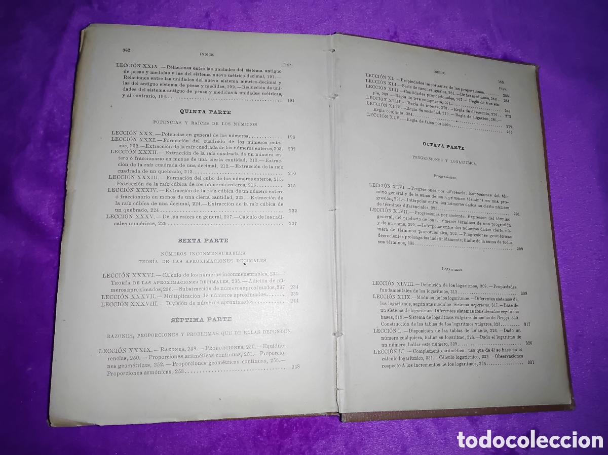 Libros antiguos: LIBRO ARITM&Eacute;TICA S&Aacute;NCHEZ VIDAL 1909 - Foto 4