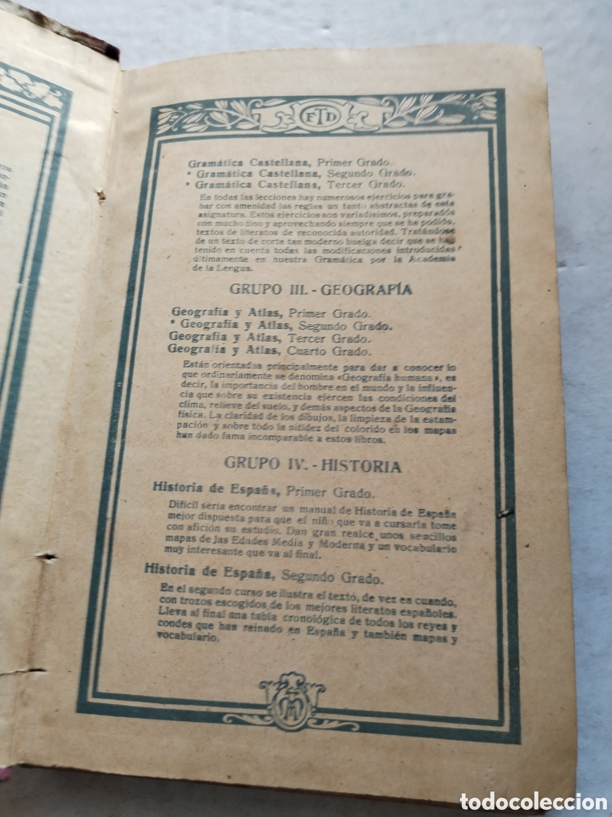 Libros antiguos: ARITM&Eacute;TICA TERCER GRADO/1922 - Foto 2