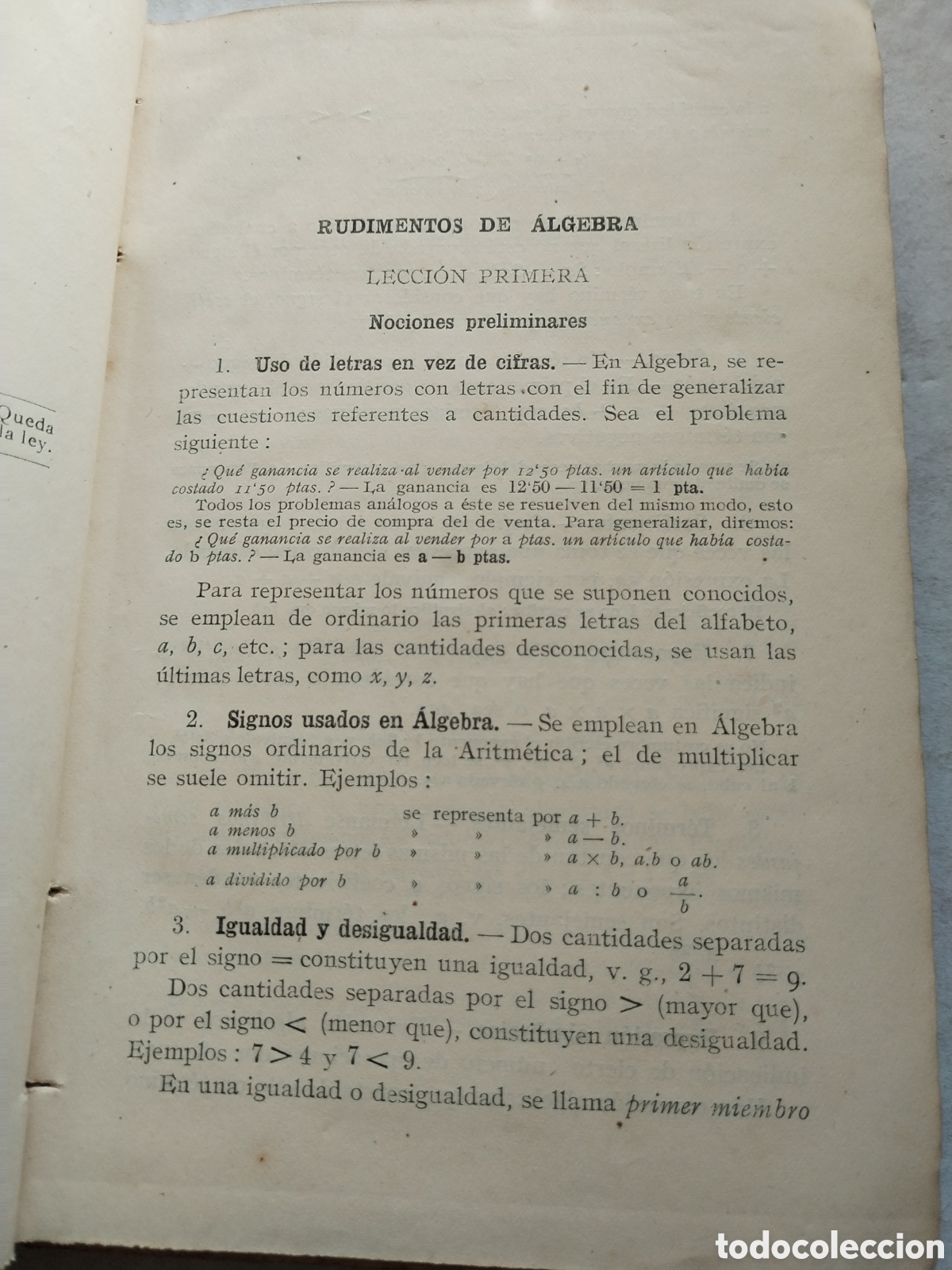 Libros antiguos: ARITM&Eacute;TICA TERCER GRADO/1922 - Foto 4