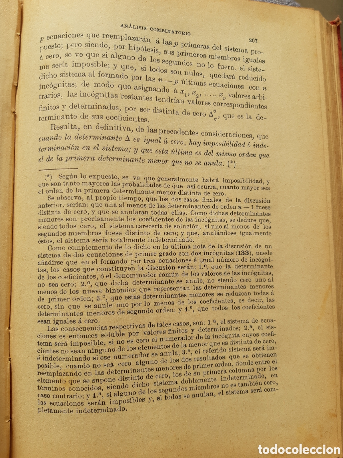 Libros antiguos: &Aacute;lgebra, tomo 2 de D.ignacio salinas y angulo. Madrid 1898 - Foto 3